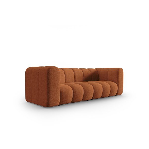 Sofa w miedzianym kolorze 228 cm Lupine – Micadoni Home-image-2