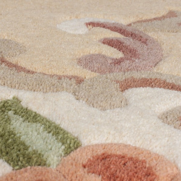 Beżowy wełniany dywan Flair Rugs Aubusson, 120x180 cm-image-3