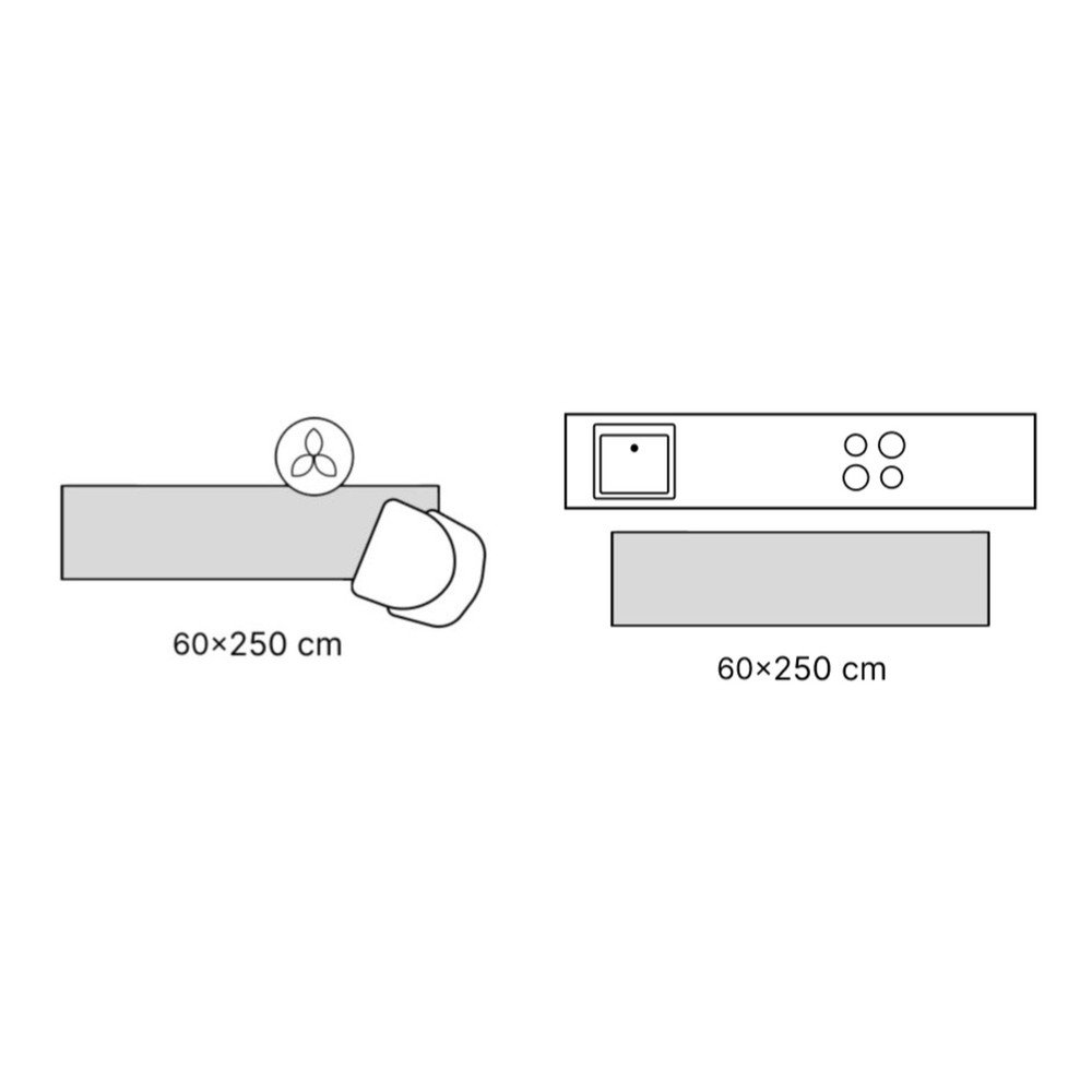Ciemnozielony wełniany chodnik tkany ręcznie 60x230 cm Gigi – Flair Rugs (zdjęcie 6)