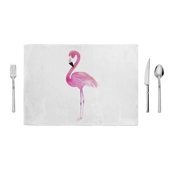 Mata kuchenna Home de Bleu Standing Flamingo, 35x49 cm