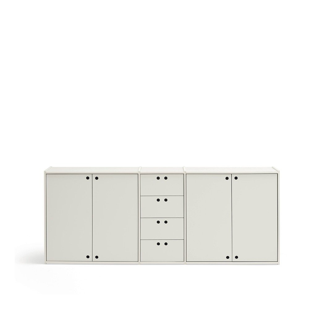 Kremowa komoda 197x80x40 cm Wally – Teulat