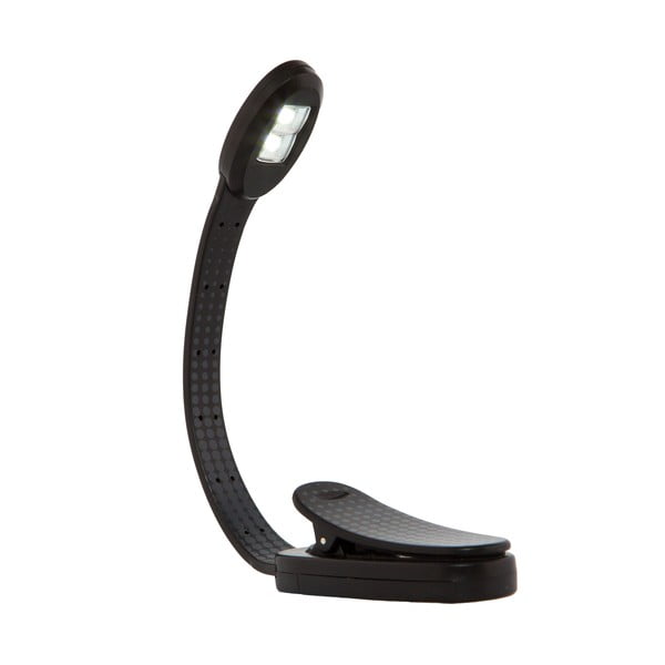 Czarna lampka LED do czytania Thinking gifts Flexilight Xtra-image-3