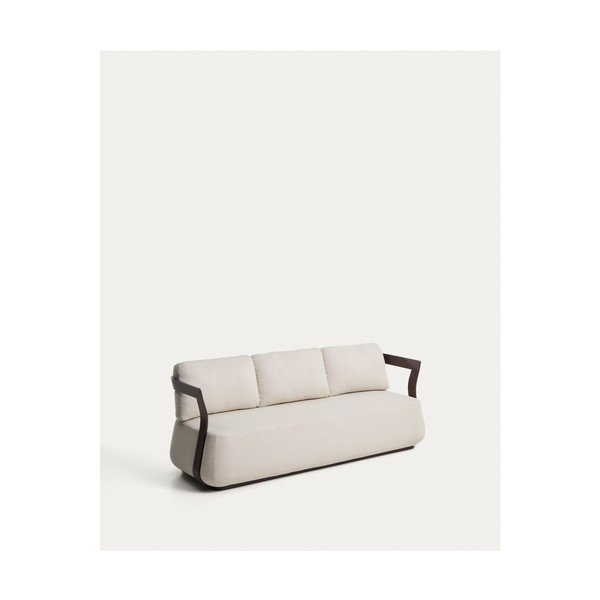 Brązowa/beżowa tapicerowana sofa ogrodowa Tamaris – Kave Home