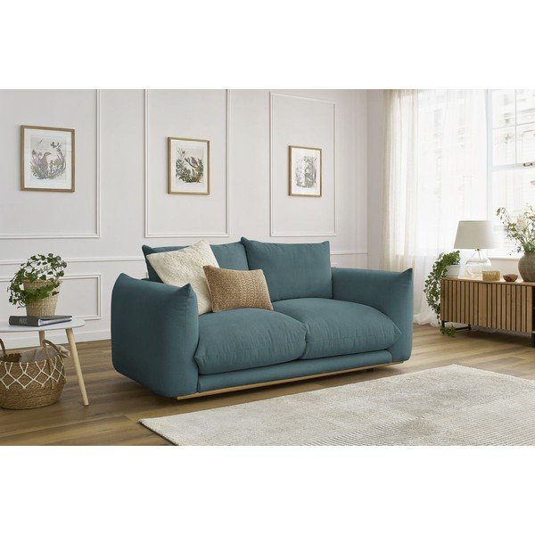Niebieska sofa 193 cm Ernest – Bobochic Paris-image-1