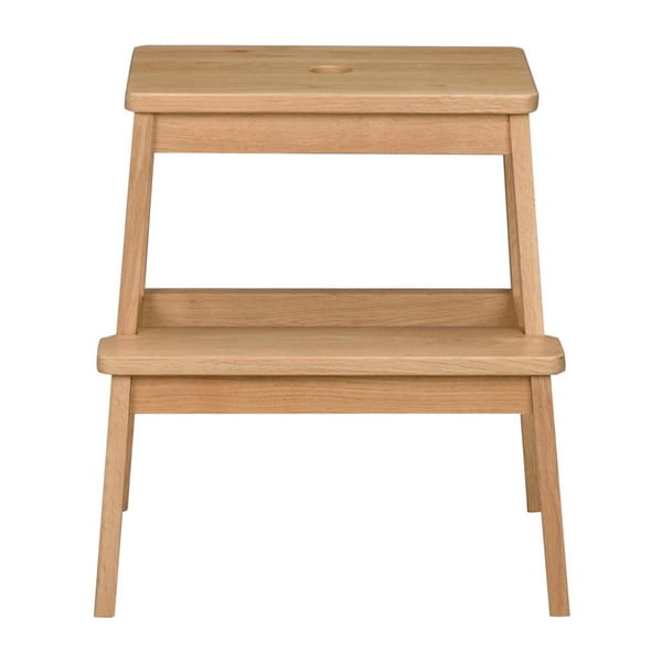 Stołek/schodki dębowe Rowico Metro-image-1