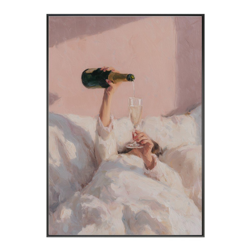 Obraz drukowany z ramą w zestawie/na płótnie 70x100 cm Lazy Sunday – Styler