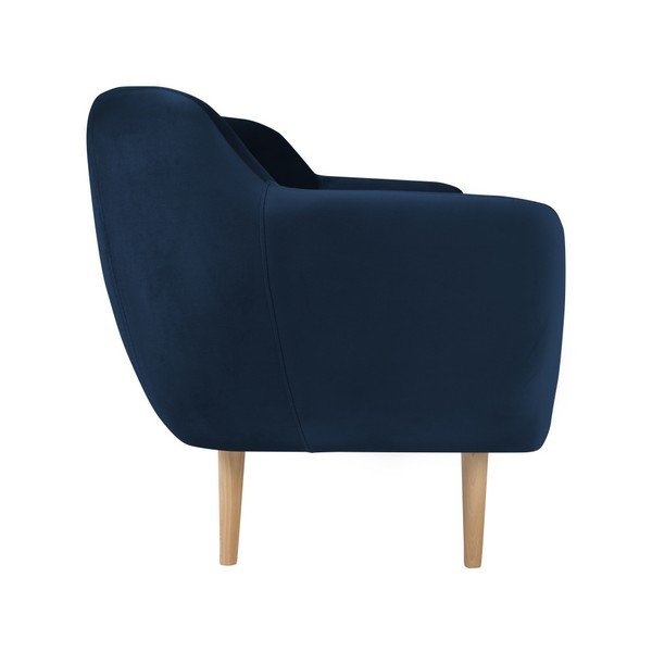 Granatowa sofa 3-osobowa Mazzini Sofas Amelie-image-3
