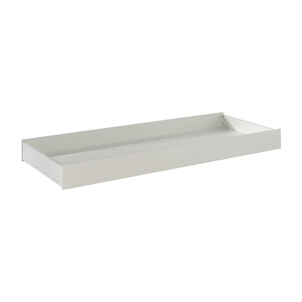 Biała szuflada pod łóżko dziecięce 90x200 cm London – Vipack