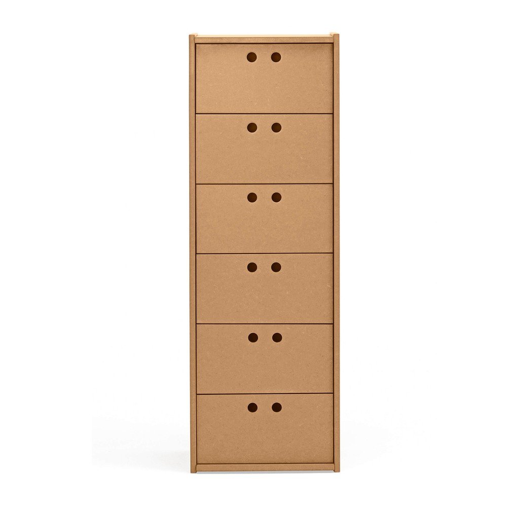 Szafka w naturalnym kolorze 40x118x40 cm Wally – Teulat (zdjęcie 2)