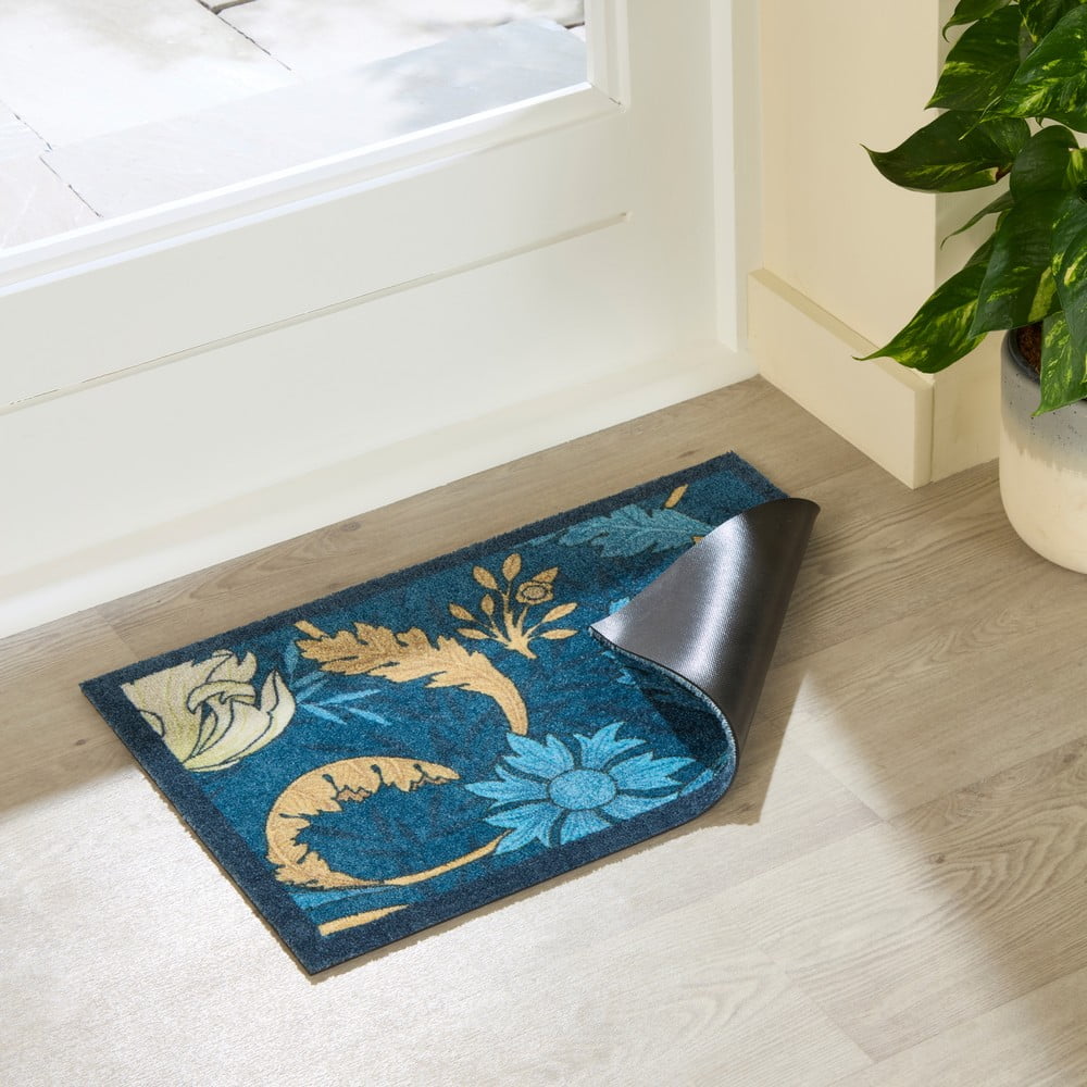 Wycieraczka 40x60 cm William Morris Blue – Artsy Doormats (zdjęcie 3)