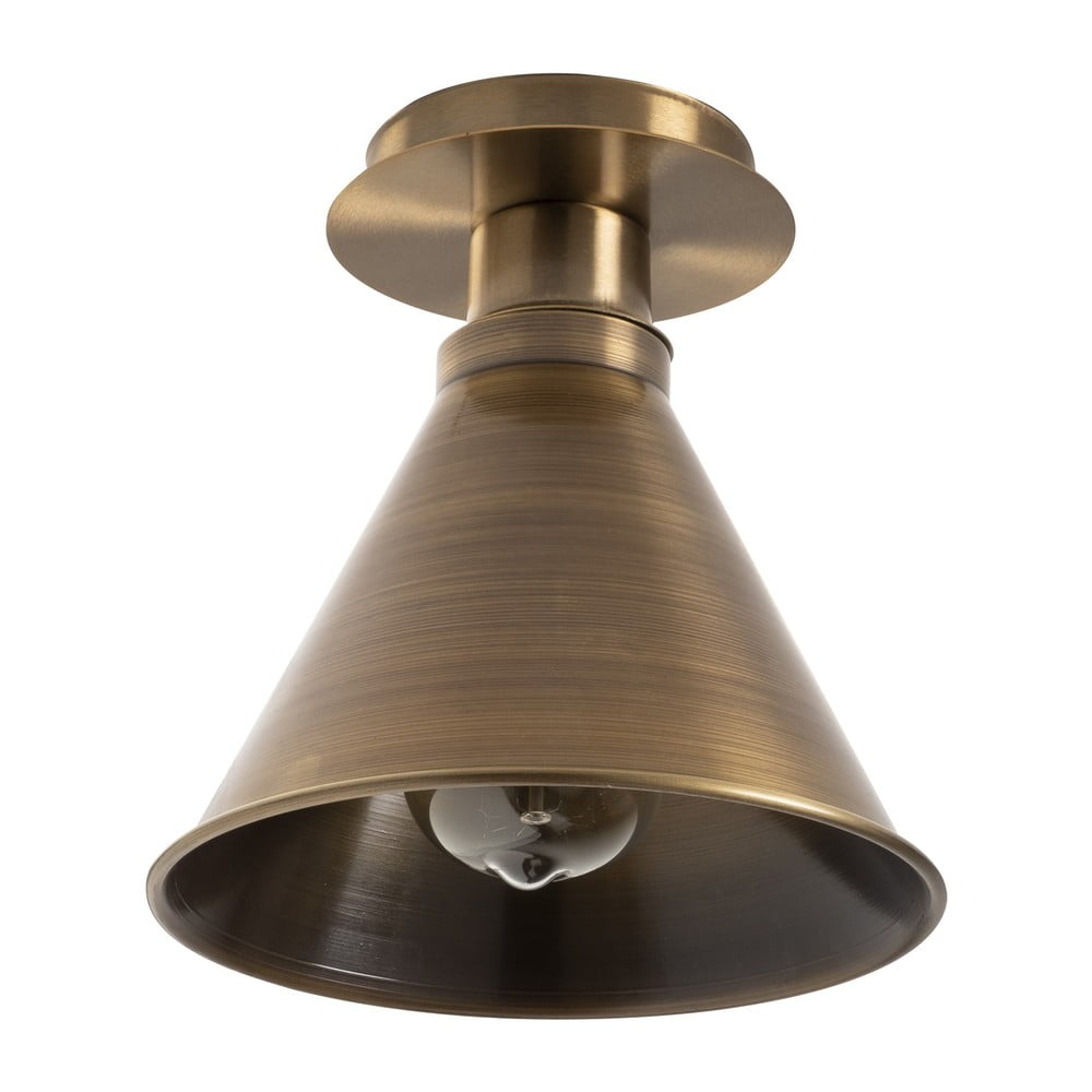 Lampa sufitowa w kolorze brązu z metalowym kloszem ø 20 cm Tramino – Opviq lights (zdjęcie 3)