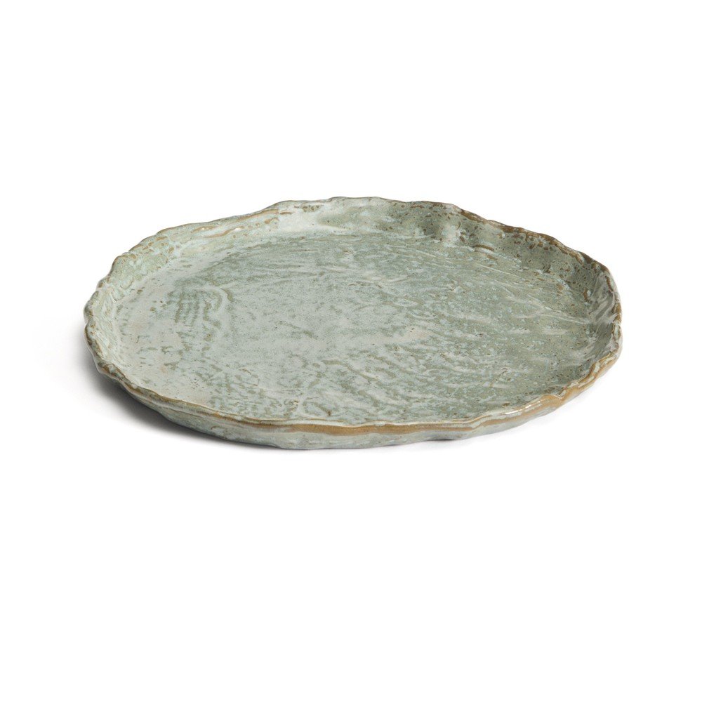 Szary ceramiczny talerz ø 26 cm Alenia – Kave Home