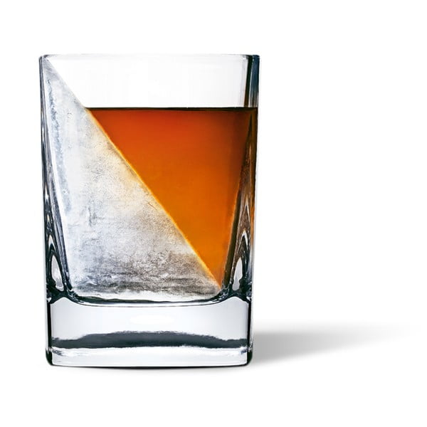 Szklanka do whisky z formą do lodu  Corkcicle Whiskey Wedge