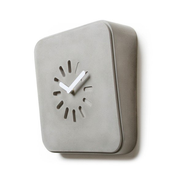 Betonowy zegar ścienny Lyon Béton Life In Progress-image-4