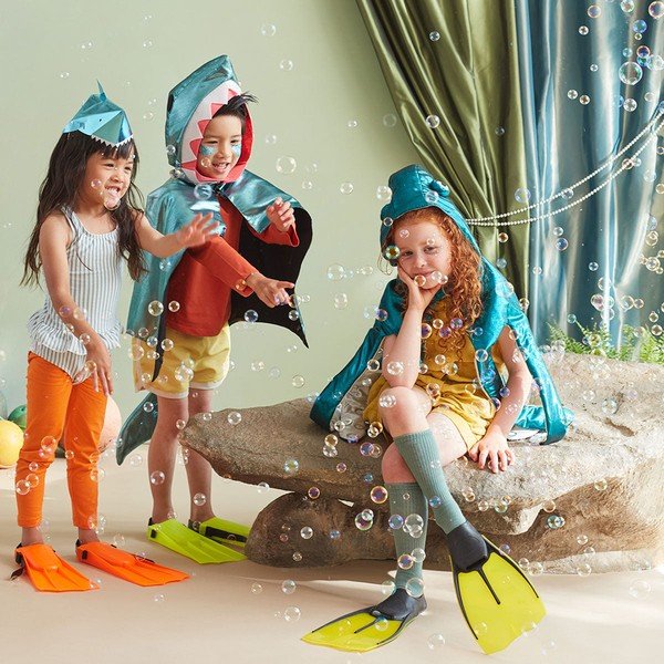 Papierowe czapeczki zestaw 8 szt. Shark – Meri Meri-image-1