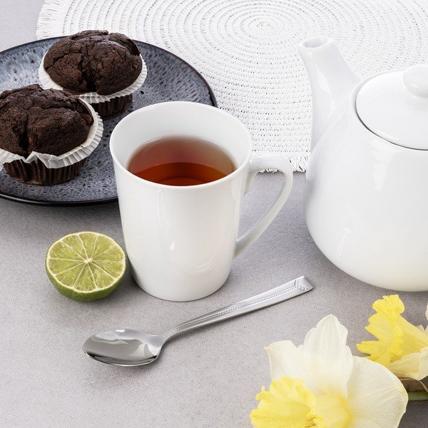 Sztućce 24 szt. ze stali nierdzewnej w kolorze srebra Bright – Orion-image-2