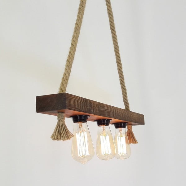 Drewniana lampa wisząca Kutuk-image-4