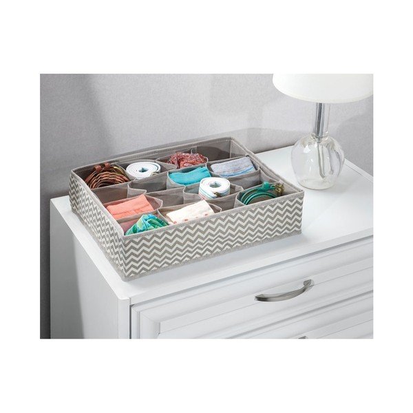 Organizer do szuflady na 16 par skarpetek iDesign Aldo, 35x27 cm-image-2