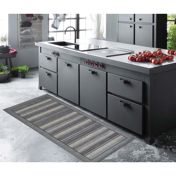 Szary chodnik Floorita Velour, 55x190 cm-image-2