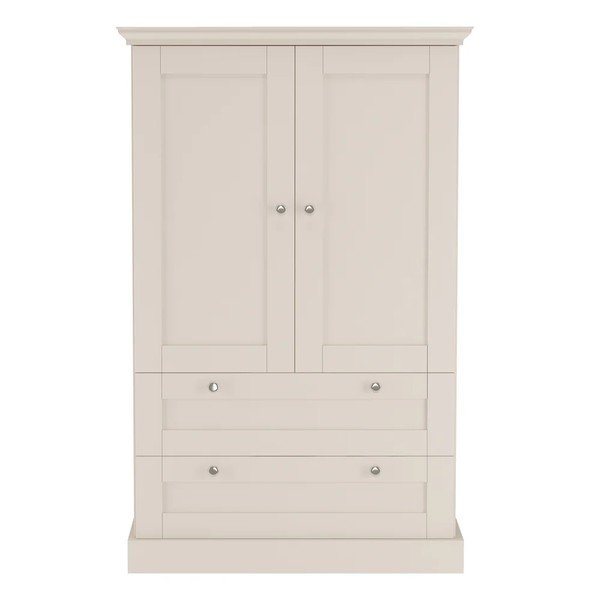 Beżowa szafka z matowym wykończeniem 83x130x35 cm Binz – Støraa