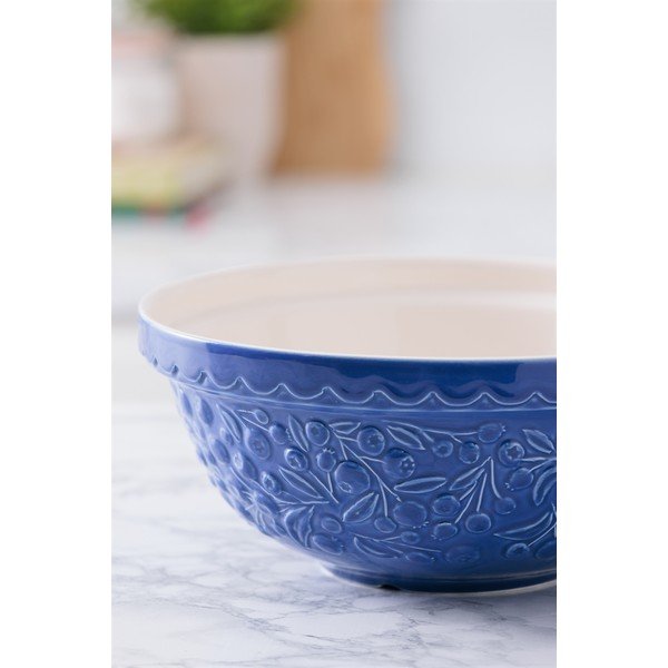 Niebieska kamionkowa misa ø 26 cm Fruits Blueberry – Mason Cash-image-4
