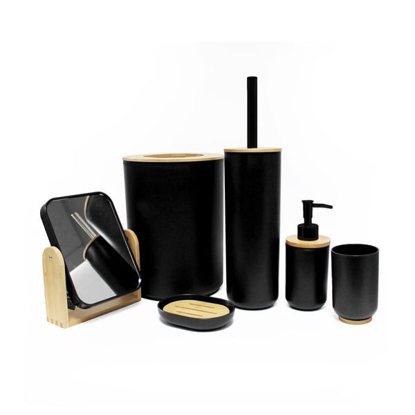 Czarny plastikowy dozownik do mydła 91 ml Smart – douceur d'intérieur-image-1