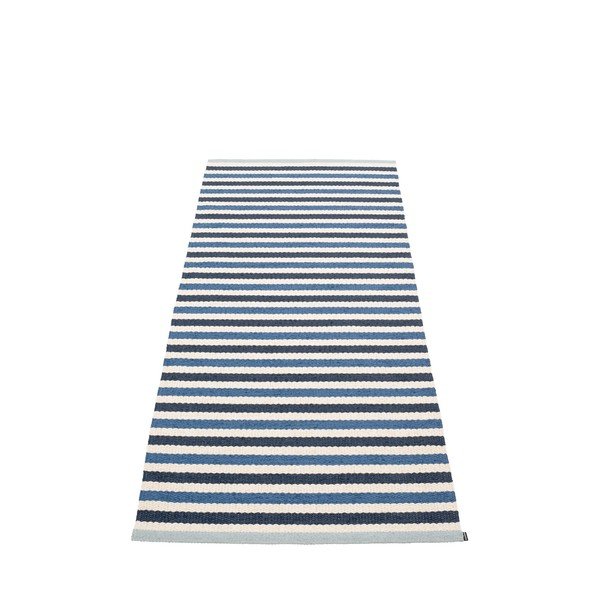 Niebiesko-kremowy chodnik odpowiedni na zewnątrz 85x200 cm Teo Denim – Pappelina