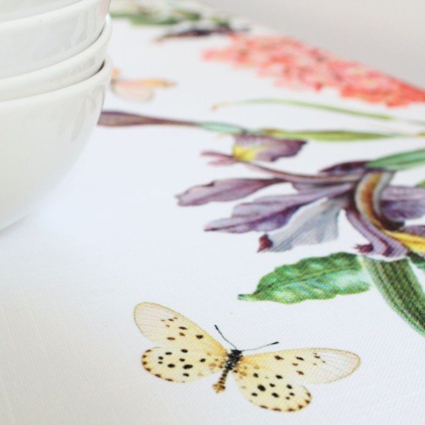 Bawełniany obrus Happy Friday Basic Spring Time, 150x150 cm-image-1