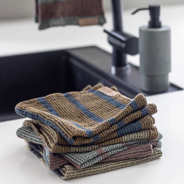 Ścierka z bawełny organicznej 50x70 cm Elvira – Mette Ditmer Denmark-image-3