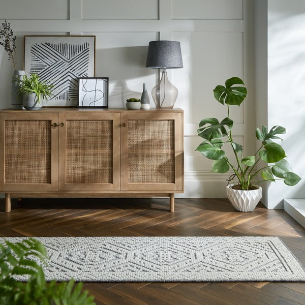 Szary chodnik odpowiedni do prania 60x218 cm Verve Jaipur – Flair Rugs-image-1