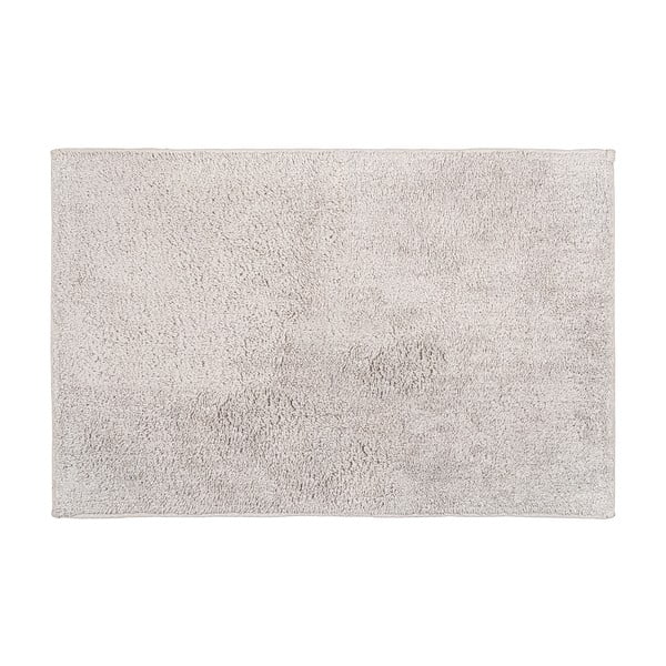 Szary bawełniany dywanik łazienkowy Wenko Ono, 50x80 cm