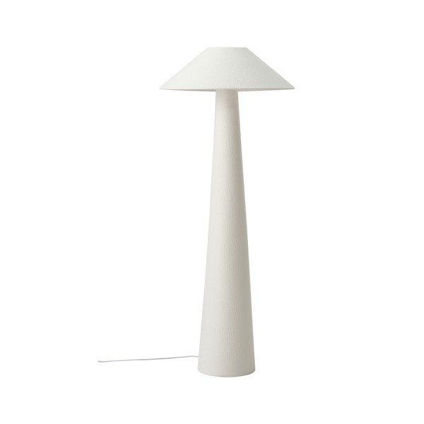 Biała tekstylna lampa stojąca (wysokość 123 cm) Mila – Ellos Home