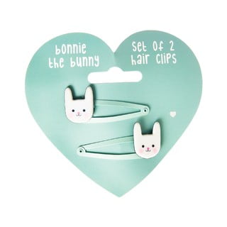 Komplet 2 spinek do włosów Rex London Bonnie The Bunny
