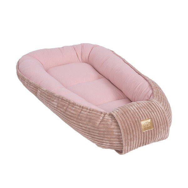 Różowy kokon dla niemowląt 55x83 cm – Meowbaby
