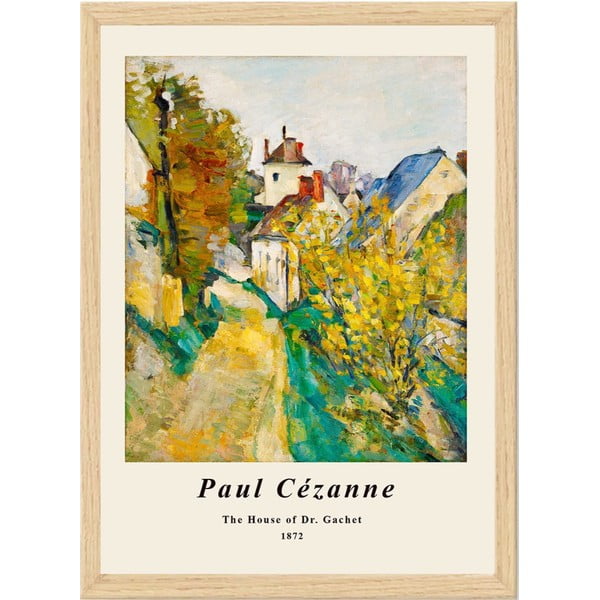 Plakat w ramie 55x75 cm Paul Cézanne – Wallity