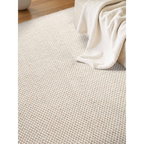 Kremowy wełniany dywan tkany ręcznie 200x290 cm Lyon Beans – Elle Decoration-image-2