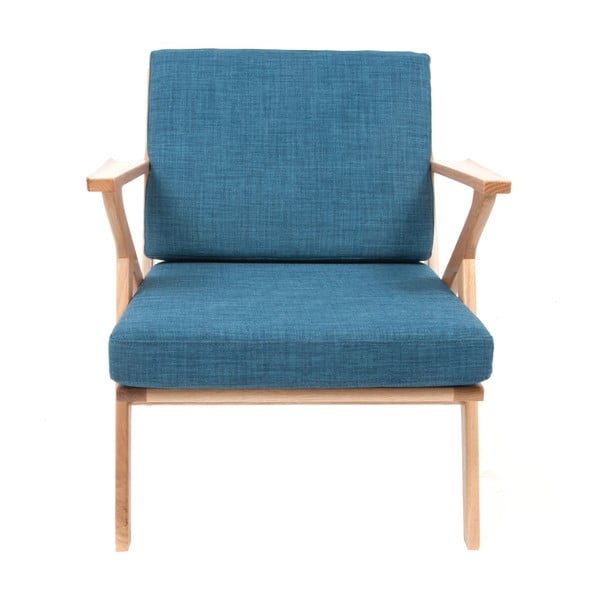 Fotel Present Time Rest Oak Blue-image-2