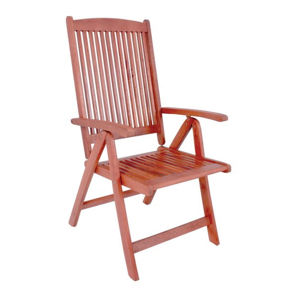 Ogrodowe krzesło składane z drewna eukaliptusowego ADDU Hochlehner