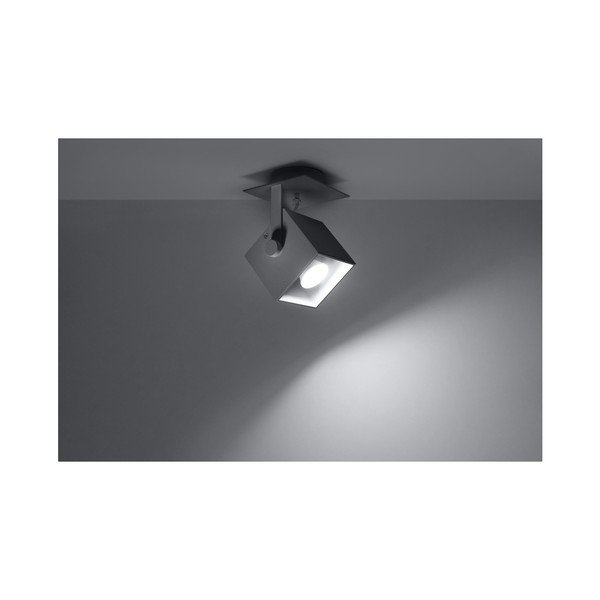 Szara lampa sufitowa Sollux Noe Uno-image-1