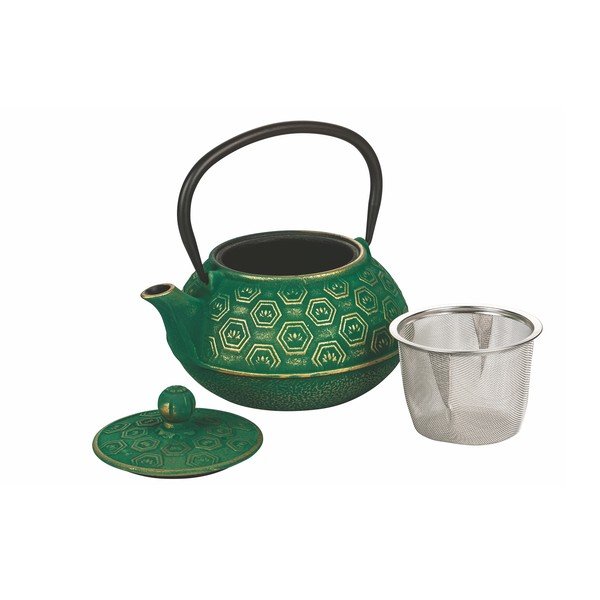 Zielony żeliwny dzbanek do herbaty Villa d'Este Hosaka, 800 ml-image-1
