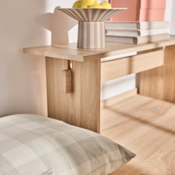 Beżowe bawełniane legowisko dla psów 74x60 cm Kyoto – OYOY Living Design-image-2