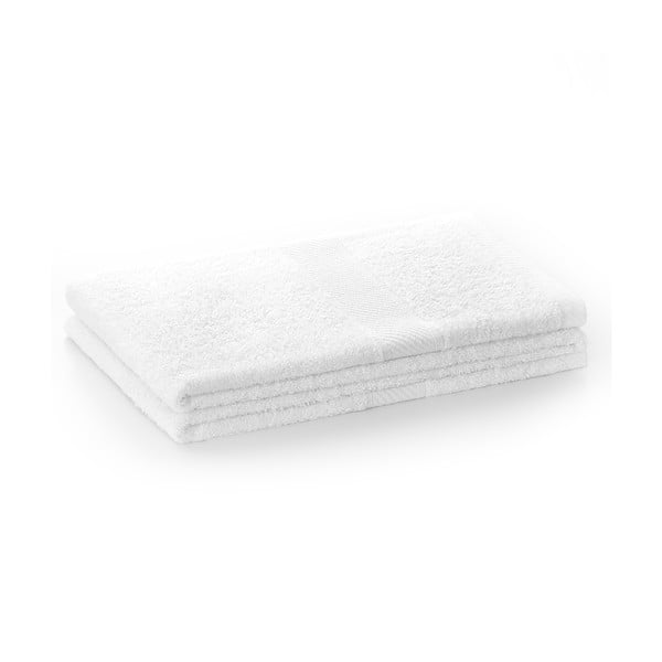 Biały ręcznik kąpielowy AmeliaHome Bamby White, 70x140 cm