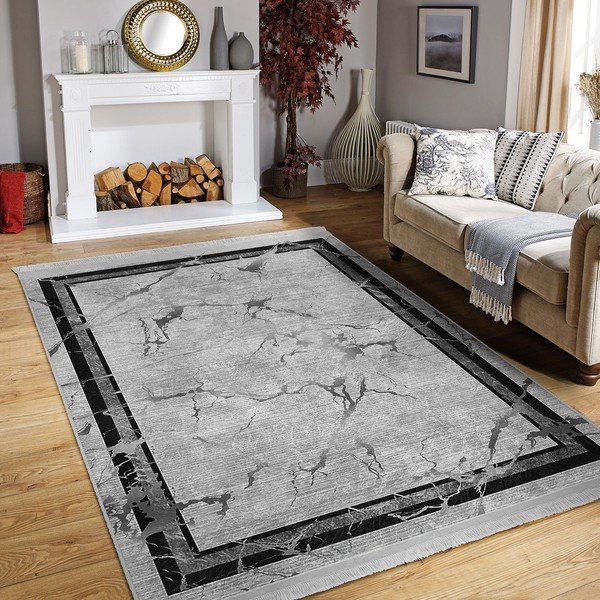 Szary chodnik 80x200 cm – Mila Home-image-4