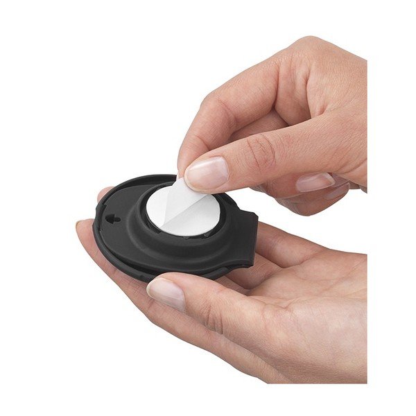 Czarny uchwyt na odświeżacz do kosza + kostka zapachowa Brabantia Perfume Your Bin-image-4