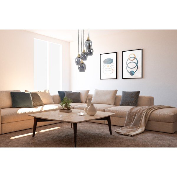 Lampa wisząca ze szklanym kloszem ø 15 cm Marlo – Squid Lighting-image-1