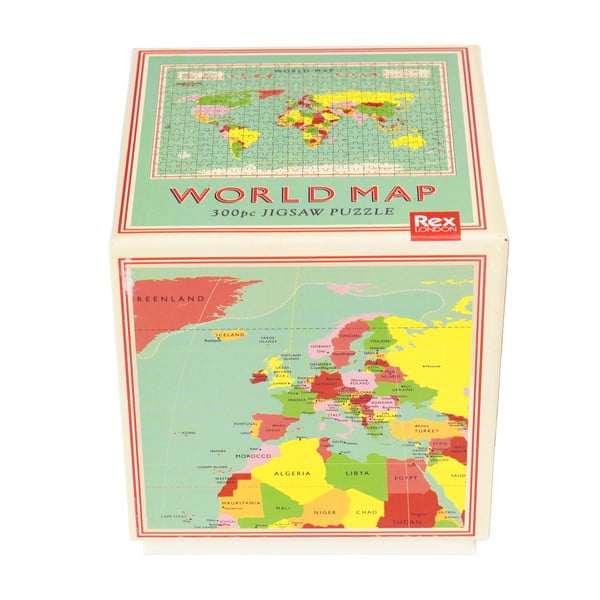 Puzzle dla dzieci Rex London World Map-image-2