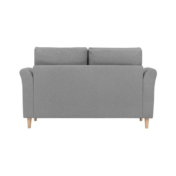 Szara sofa 2-osobowa Kooko Home Smooth-image-4