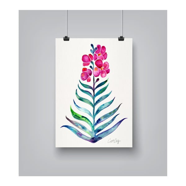 Plakat Americanflat Blooming Orchid by Cat Coquillette, 30x42 cm