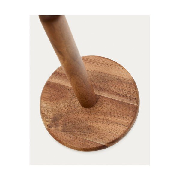 Drewniany stojak na ręczniki papierowe w naturalnym kolorze ø 15 cm Nukha – Kave Home-image-1