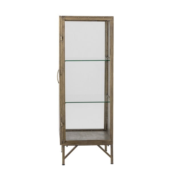 Metalowa witryna w kolorze złota 45x110x40 cm Saone – Bloomingville-image-2